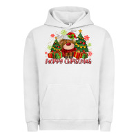 Pigment Lunar Rock merry christmas reindeer Urban Hoodie - MaliasSmallBusiness