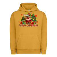 Pigment Peanut Butter merry christmas reindeer Urban Hoodie - MaliasSmallBusiness