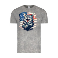 Cloud Rock cat1 Vintage Tee - Unal Design