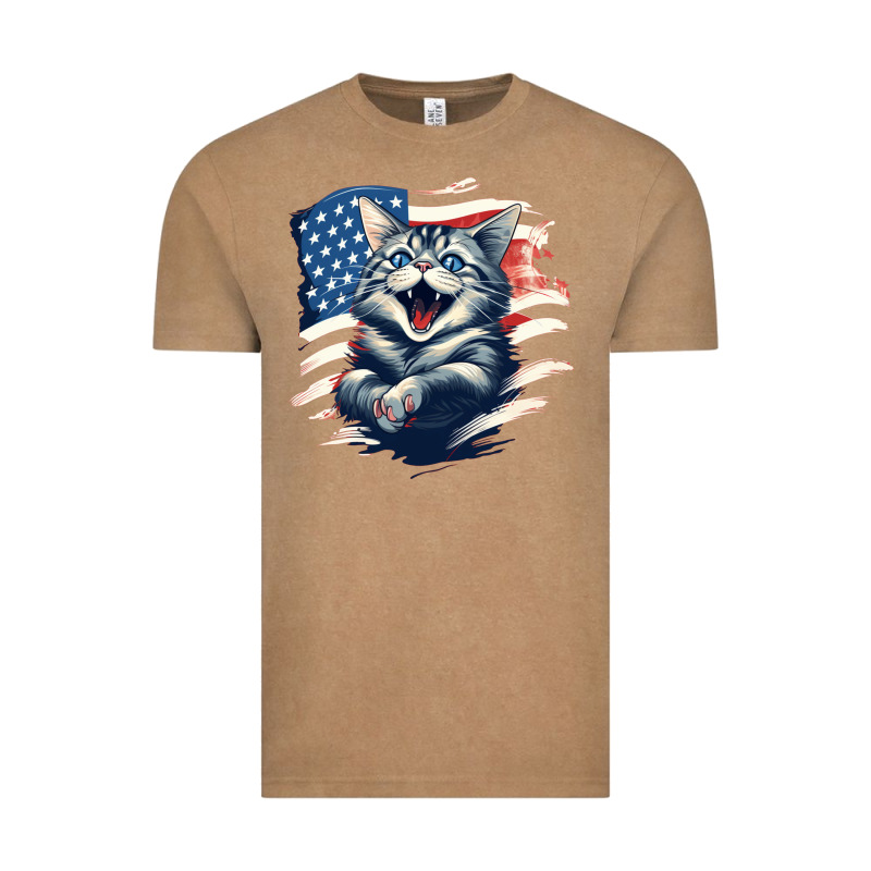 Cat1 Vintage Tee by Unal Design | Teevron