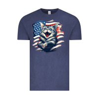 Vintage Denim cat1 Vintage Tee - Unal Design
