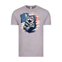 Vintage Zinc cat1 Vintage Tee - Unal Design