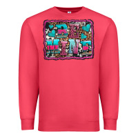 Cardinal be mine western valentine's day Premium Sweatshirt - AdoDesignShop