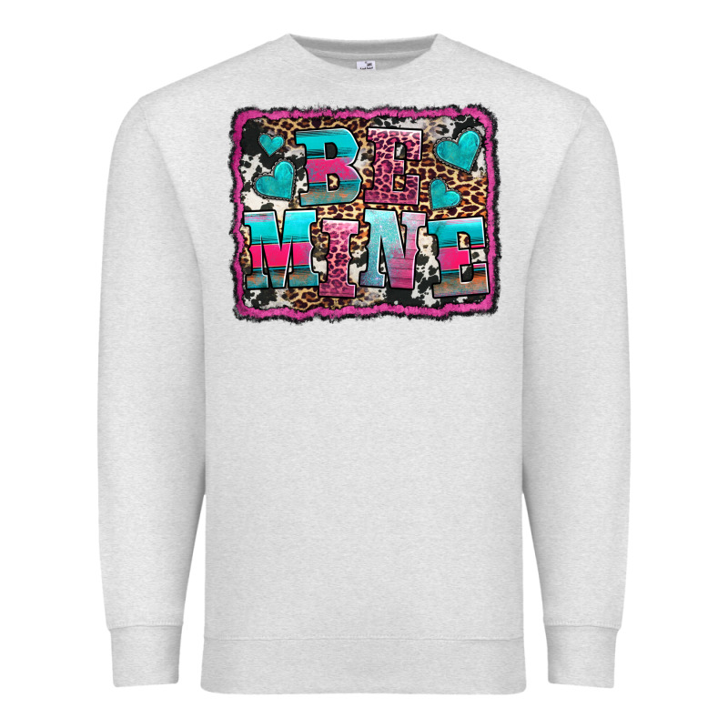 Be Mine Western Valentine's Day Premium Sweatshirt by AdoDesignShop | Teevron