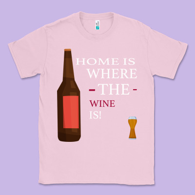 Home Is Where The Wine Is Classic Tee Designed By Bettercallsaul
