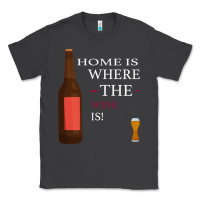 Smoke HOME IS WHERE THE WINE IS Classic Tee - Bettercallsaul