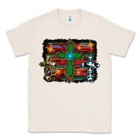 Natural cross leopard cowhide glitter serape Classic Tee - RanaPortraitStore