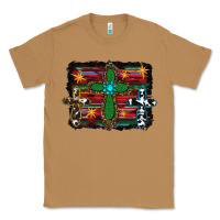 Toasted Coconut cross leopard cowhide glitter serape Classic Tee - RanaPortraitStore