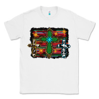White cross leopard cowhide glitter serape Classic Tee - RanaPortraitStore