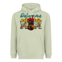 Matcha doberman mom Heavyweight Hoodie - Artiststas