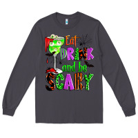 Smoke eat drink and be scary Long Sleeve Tee - Zillion Design Studio