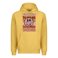 Antique Gold teacher Premium Hoodie - MaliasSmallBusiness