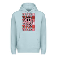 Blue Mist teacher Premium Hoodie - MaliasSmallBusiness