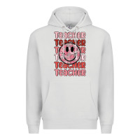 Dove Grey teacher Premium Hoodie - MaliasSmallBusiness