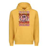 Mustard teacher Premium Hoodie - MaliasSmallBusiness