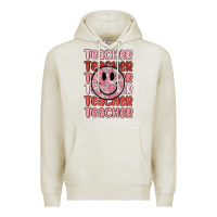 Oatmeal Heather teacher Premium Hoodie - MaliasSmallBusiness