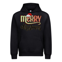 Black merry christmas Urban Hoodie - MaliasSmallBusiness