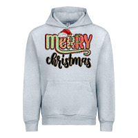 Heather Grey merry christmas Urban Hoodie - MaliasSmallBusiness