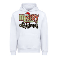 White merry christmas Urban Hoodie - MaliasSmallBusiness