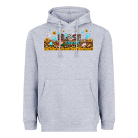 Heather Grey nurse squad libbey glass Heavyweight Hoodie - BundleAndBundleShop