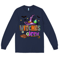 Navy witches brew Long Sleeve Tee - Zillion Design Studio