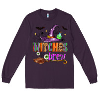 Plum witches brew Long Sleeve Tee - Zillion Design Studio