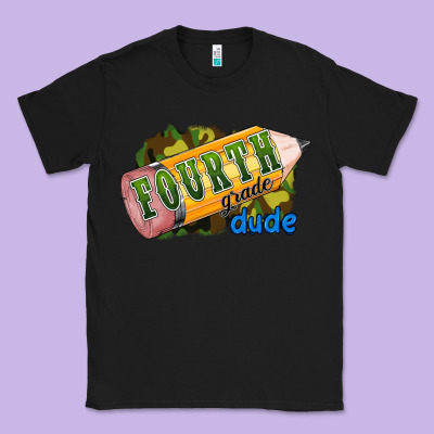 Fourth Grade Dude Classic Tee Designed By Ranaportraitstore