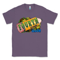 Lavender fourth grade dude Classic Tee - RanaPortraitStore