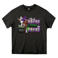 Asphalt Hocus i Mean Pocus Heavy Core Tee - CowhideDigitalArt