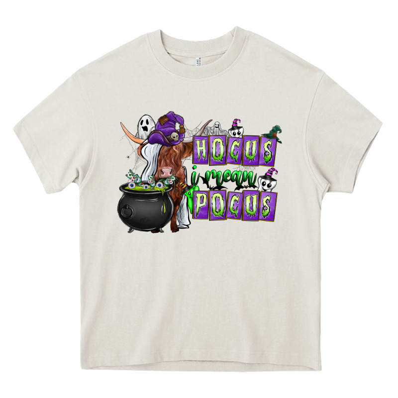 Hocus I Mean Pocus Heavy Core Tee by CowhideDigitalArt | Teevron