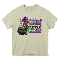 Mossy Hocus i Mean Pocus Heavy Core Tee - CowhideDigitalArt