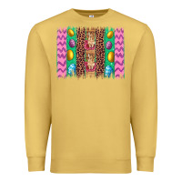 Antique Gold easter leopard egg bunny brush stroke Premium Sweatshirt - Artiststas