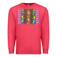 Cardinal easter leopard egg bunny brush stroke Premium Sweatshirt - Artiststas