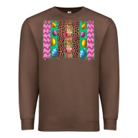 Chestnut easter leopard egg bunny brush stroke Premium Sweatshirt - Artiststas