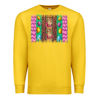 Lemon easter leopard egg bunny brush stroke Premium Sweatshirt - Artiststas