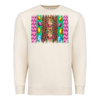 Sandshell easter leopard egg bunny brush stroke Premium Sweatshirt - Artiststas