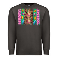 Smoke easter leopard egg bunny brush stroke Premium Sweatshirt - Artiststas