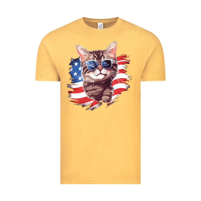 Cat2 Vintage Tee by Unal Design | Teevron