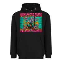 Black Rottie mom with roses Heavyweight Hoodie - Artiststas