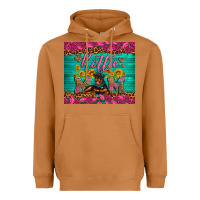 Meerkat Rottie mom with roses Heavyweight Hoodie - Artiststas