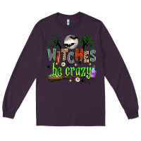 Plum witches be crazy Long Sleeve Tee - Zillion Design Studio