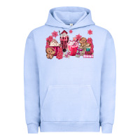 Pigment Grape Ice pink gingerbread coffee Urban Hoodie - MaliasSmallBusiness