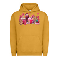 Pigment Peanut Butter pink gingerbread coffee Urban Hoodie - MaliasSmallBusiness