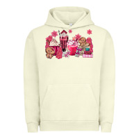 Pigment Pistachio pink gingerbread coffee Urban Hoodie - MaliasSmallBusiness