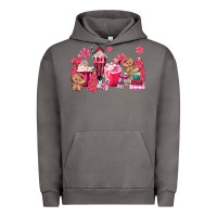 Pigment Tornado pink gingerbread coffee Urban Hoodie - MaliasSmallBusiness