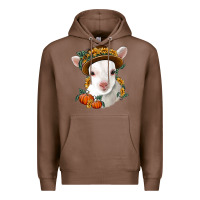 Chestnut cute baby lamb thanksgiving nancy Premium Hoodie - NancyCooperArtShop