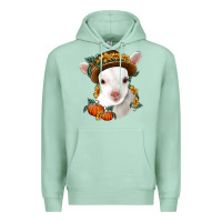 Seafoam cute baby lamb thanksgiving nancy Premium Hoodie - NancyCooperArtShop