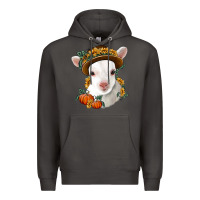 Smoke cute baby lamb thanksgiving nancy Premium Hoodie - NancyCooperArtShop