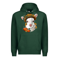 Sports Green cute baby lamb thanksgiving nancy Premium Hoodie - NancyCooperArtShop