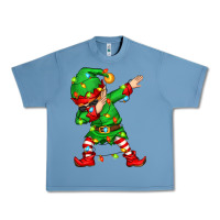 Pebble Blue dabbing elf Urban Heavy Tee - Zillion Design Studio